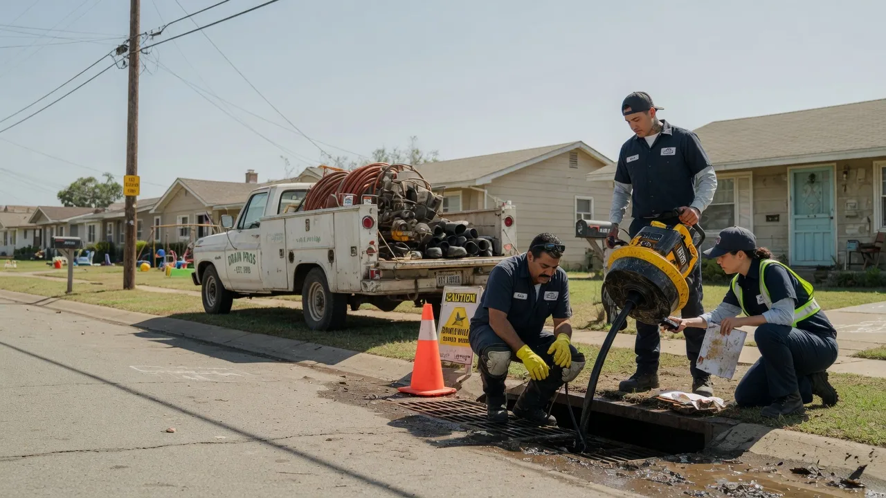 Drain Cleaning in Brookesmith, TX near me